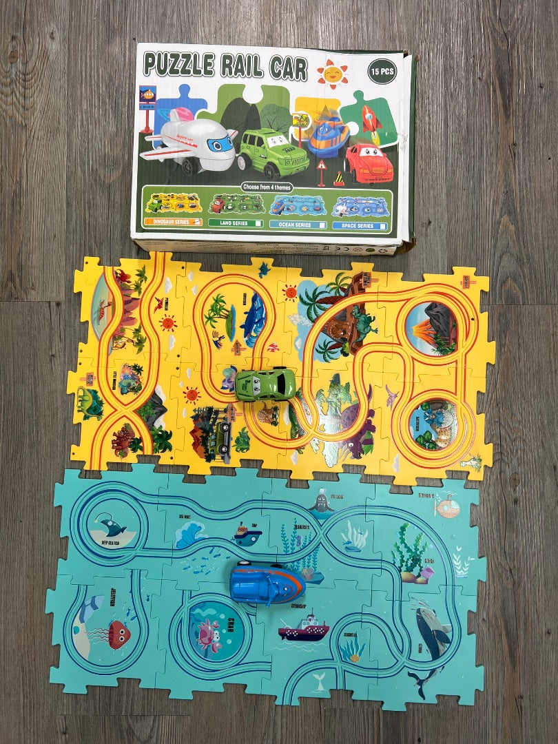 Educational Toys Puzzle Rail Car