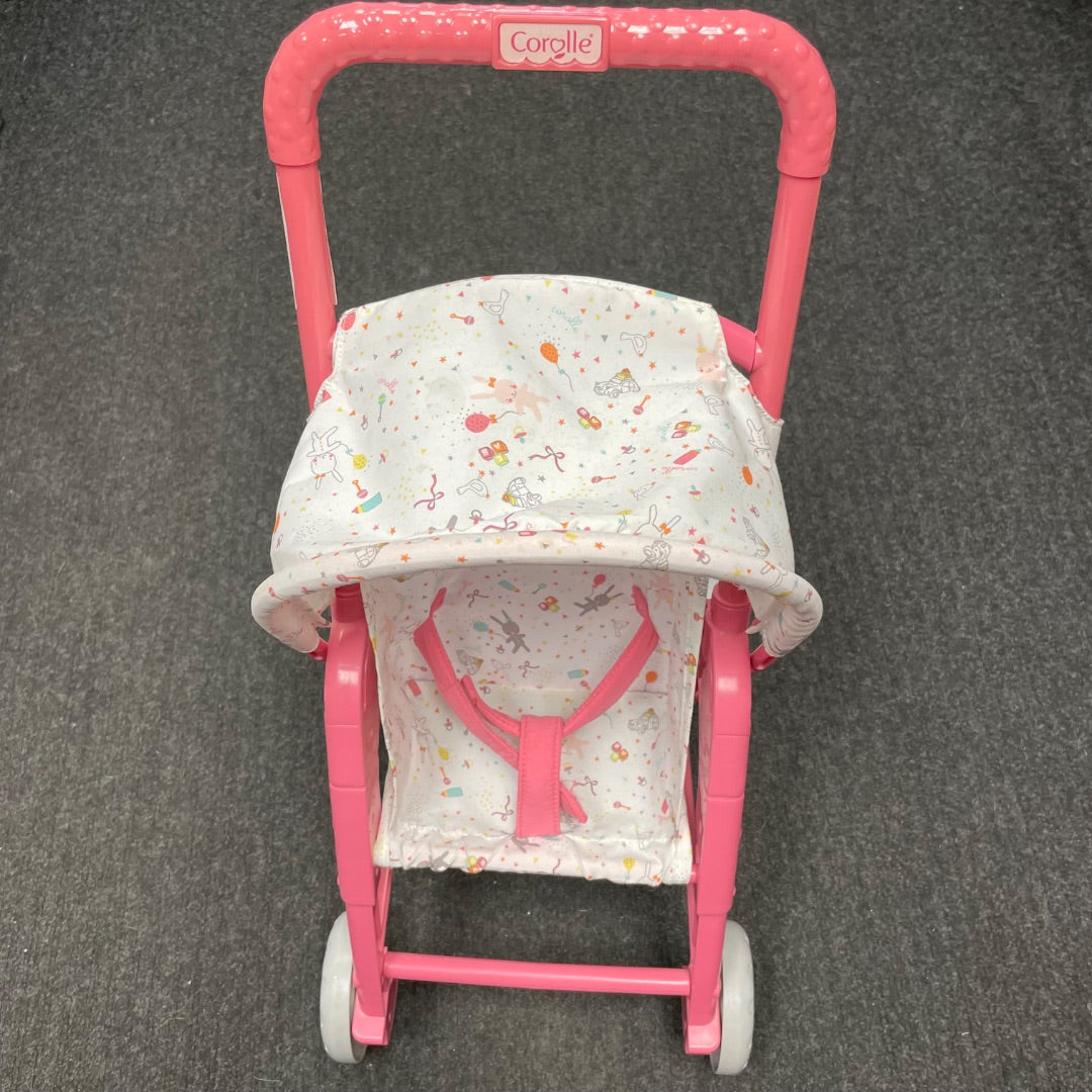 Pink Corolle Doll Stroller, Pre-owned