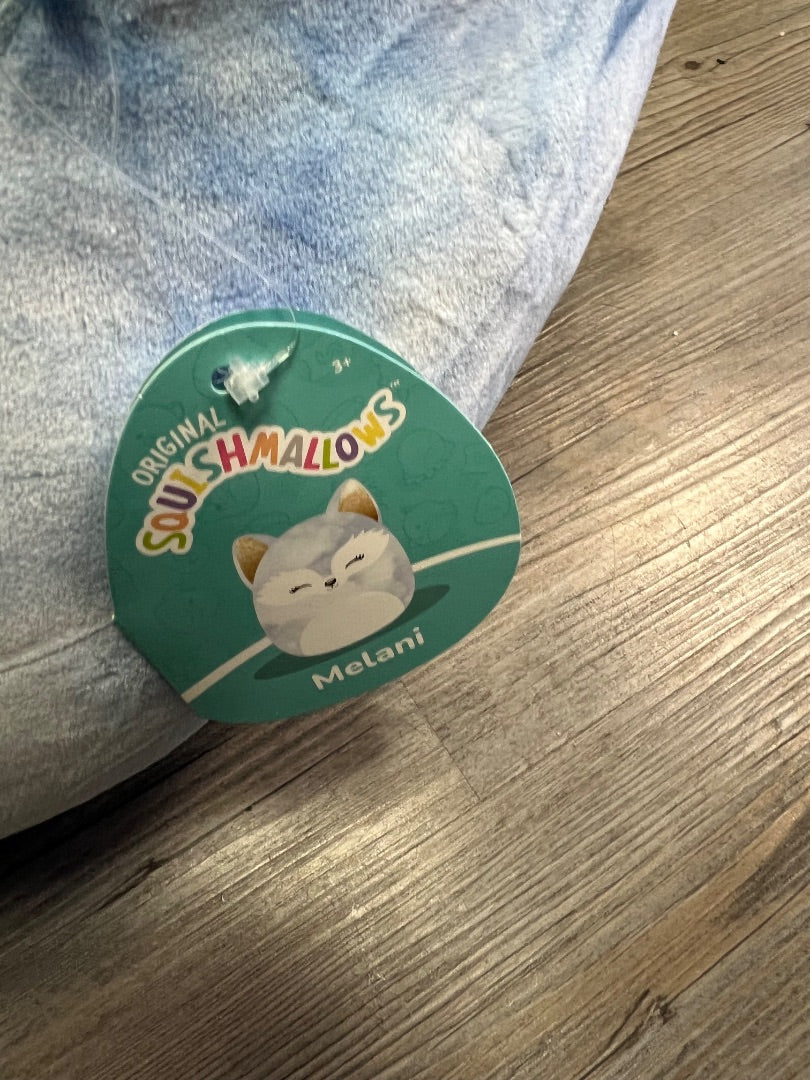 Blue Squishmallow Melani New with Tags, 20 inch