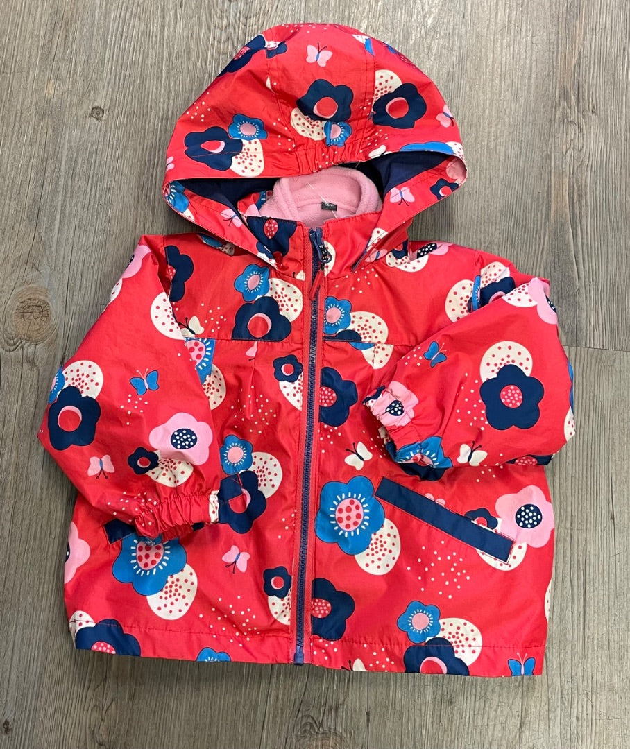 Floral Blizz 2 in 1 rain Jacket, 18M