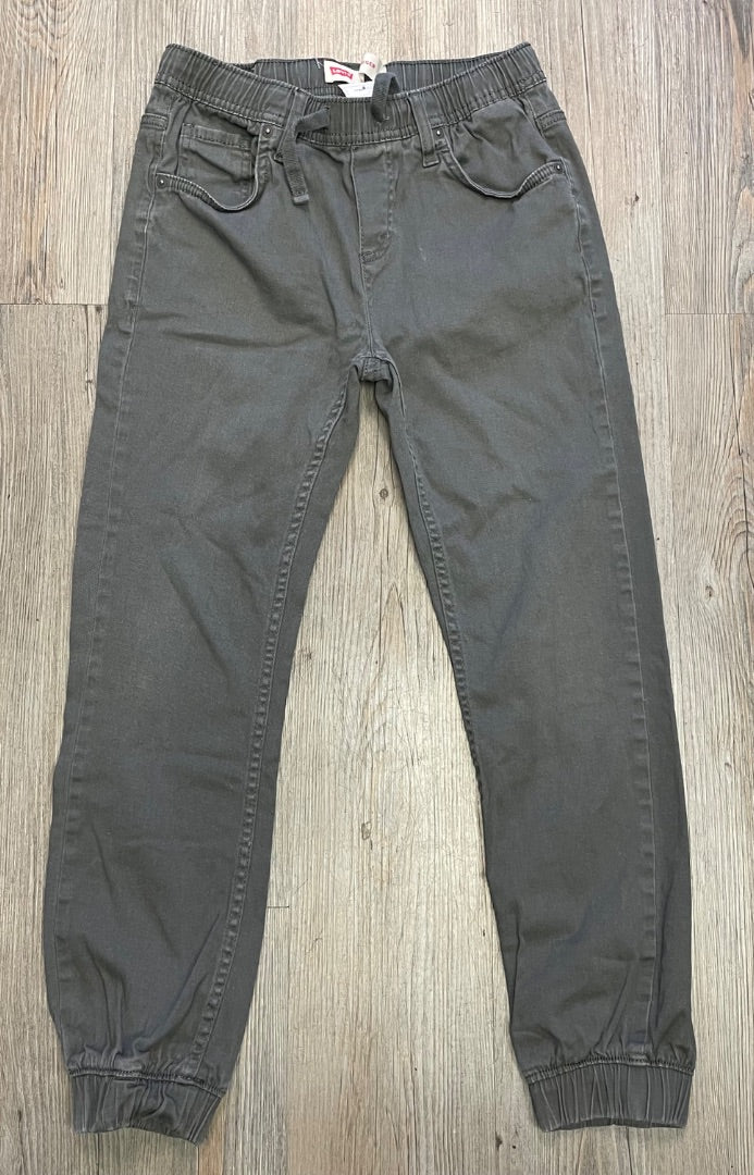Grey Levis Jogger Pants, 10-12Y