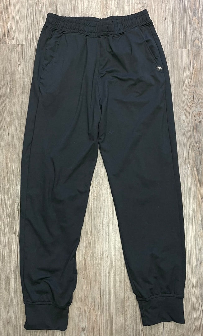 Black Abercrombie Jogger Pants, 13-14Y