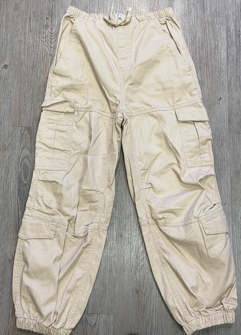 Beige UKIDS Jogger cargo Pants, 10-12Y