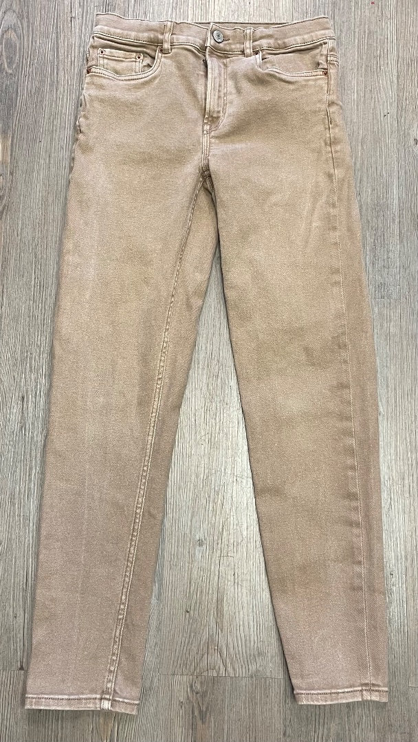 Brown Zara Stretch Jeans, 13-14Y