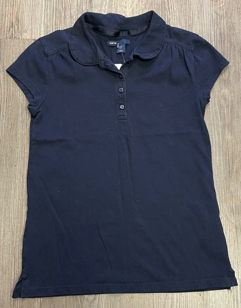 Navy Gap Shirt SSL, 6-7Y