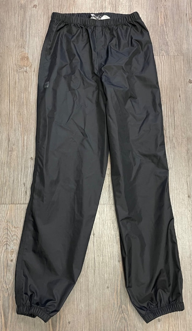 Black MEC Rain Pants, 12Y