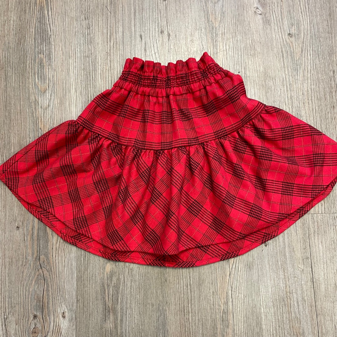 Red Zara Skirt, 6Y