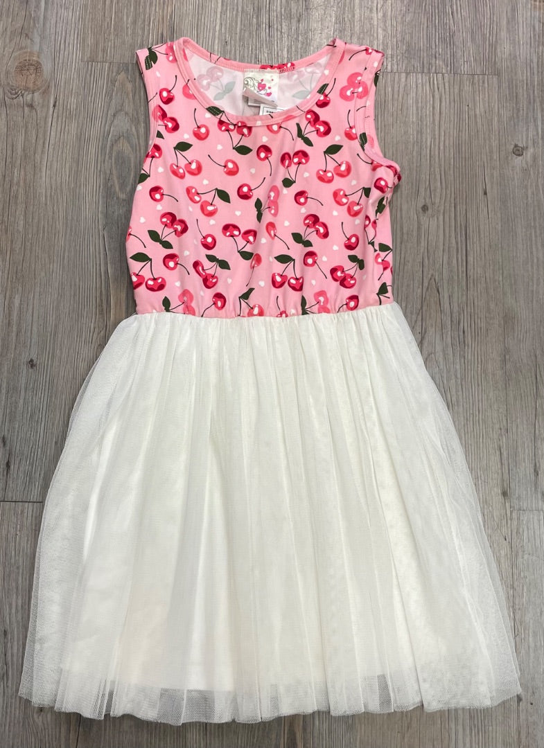 Cherry Jenna & Jessie Sleeveless Dress, 6Y