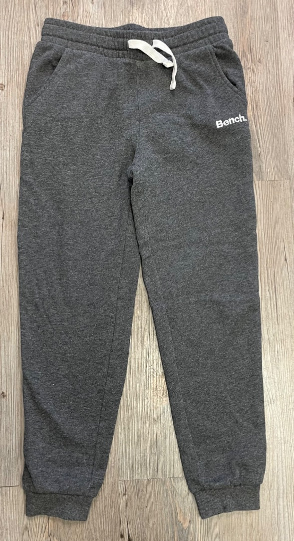 Charcoal Bench Sweatpants, 10-12Y
