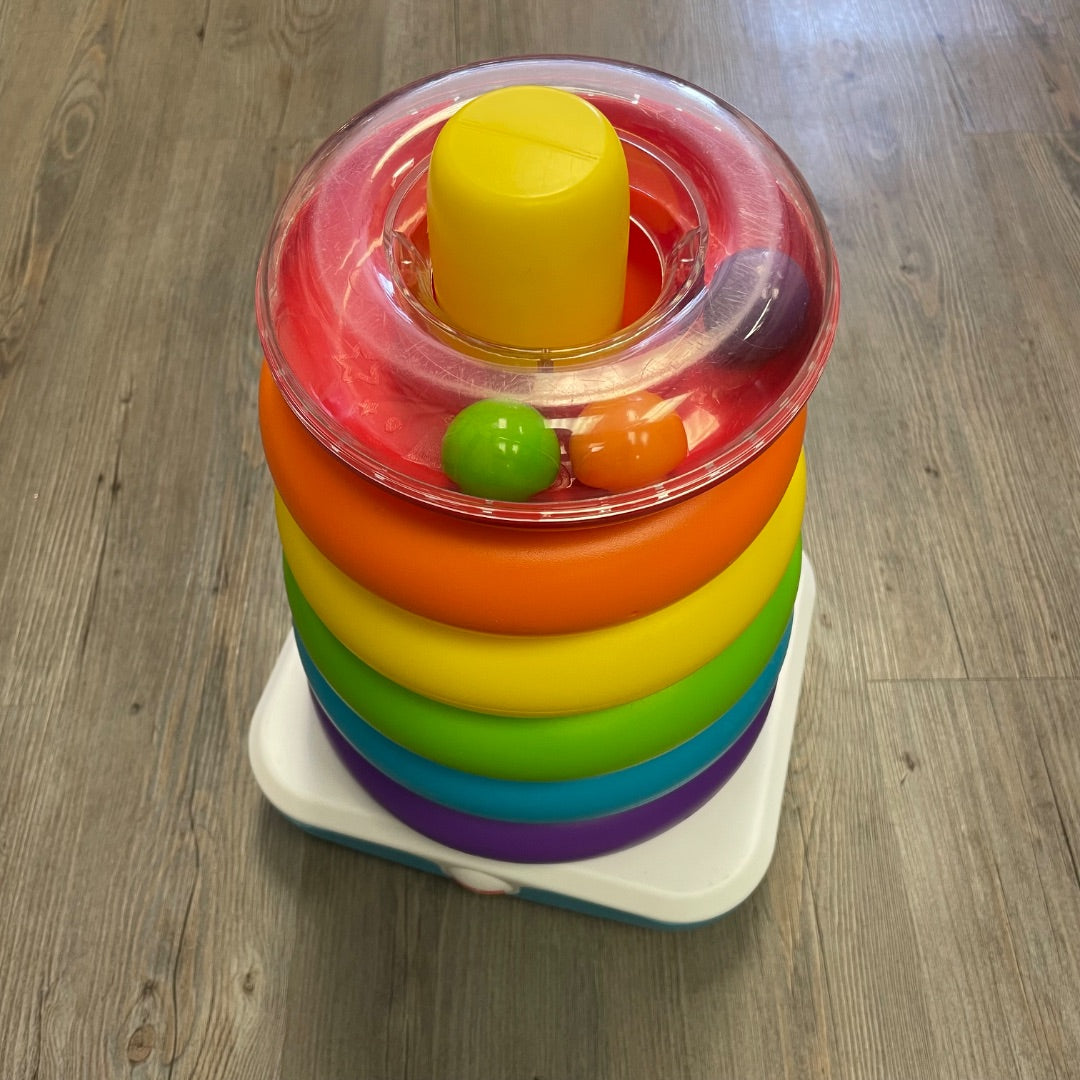 Multi Colour Fisher Price Giant Stacking Ring, Pre-owned
