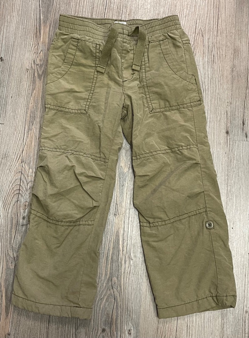 Olivegreen Old Navy Lined Pants, 4Y