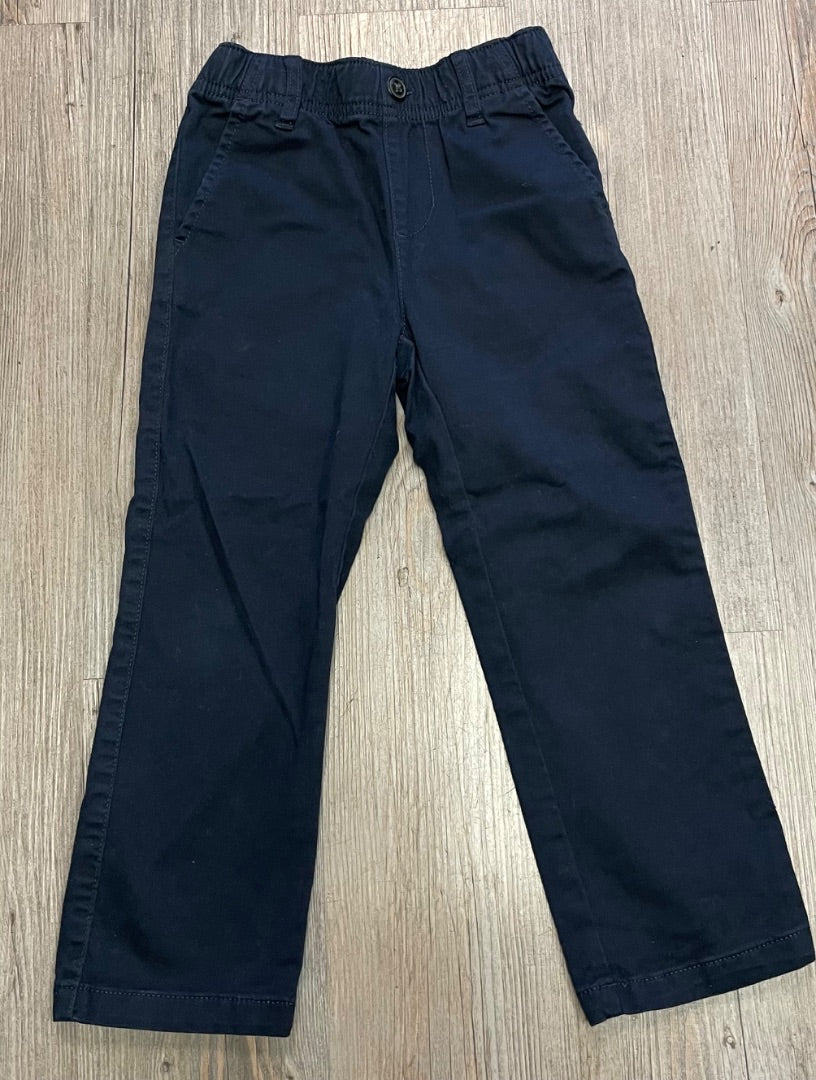 Navy Childrens Place Elastic Waist Pants, 5Y