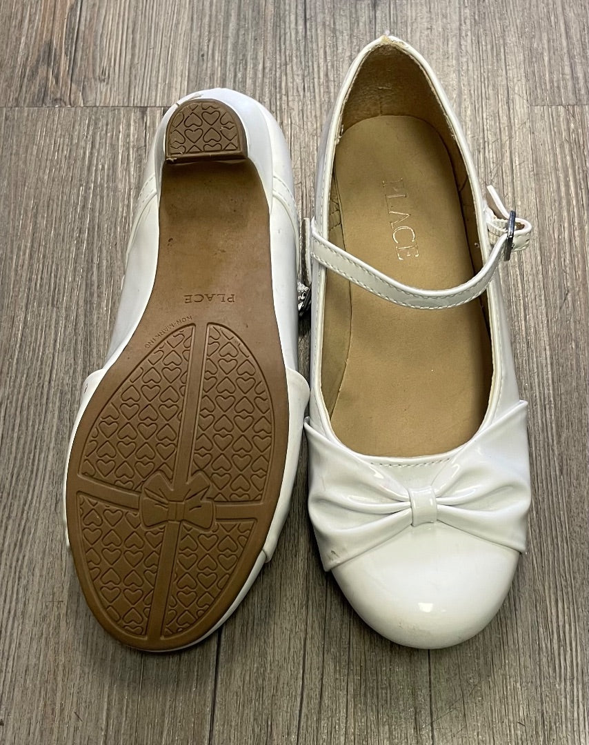 White Childrens Place Mini Heel Shoes, 1Y