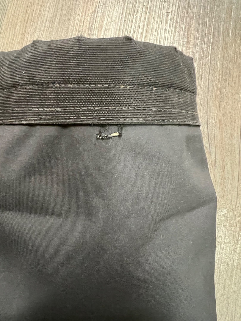 Grey/Black Helly Hansen Fleece Bib Snow Pants, 5Y