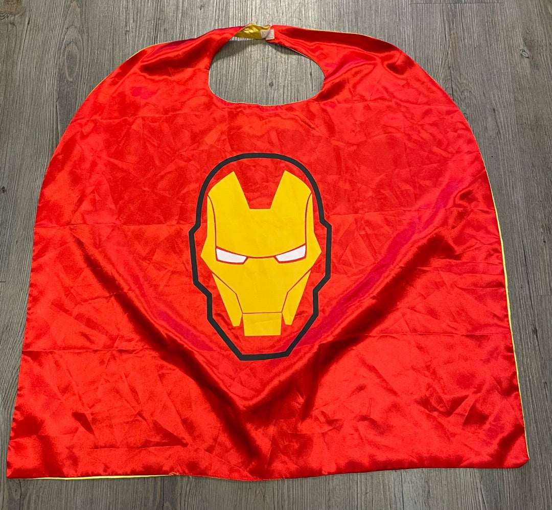 Red & Yellow Iron Man Cape, One Size