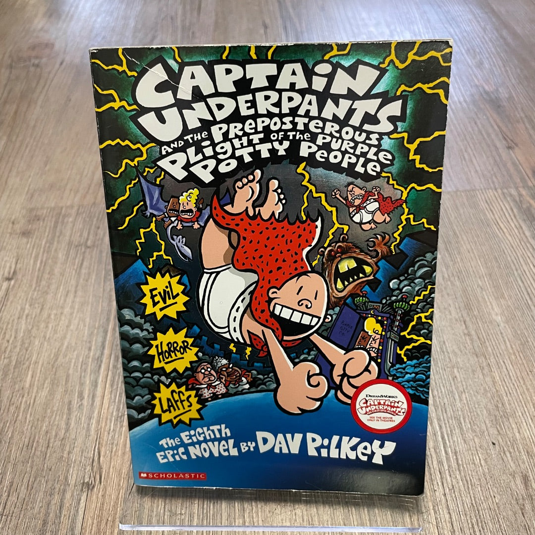 Multi Colour Captain Underpants #8, Paperback
