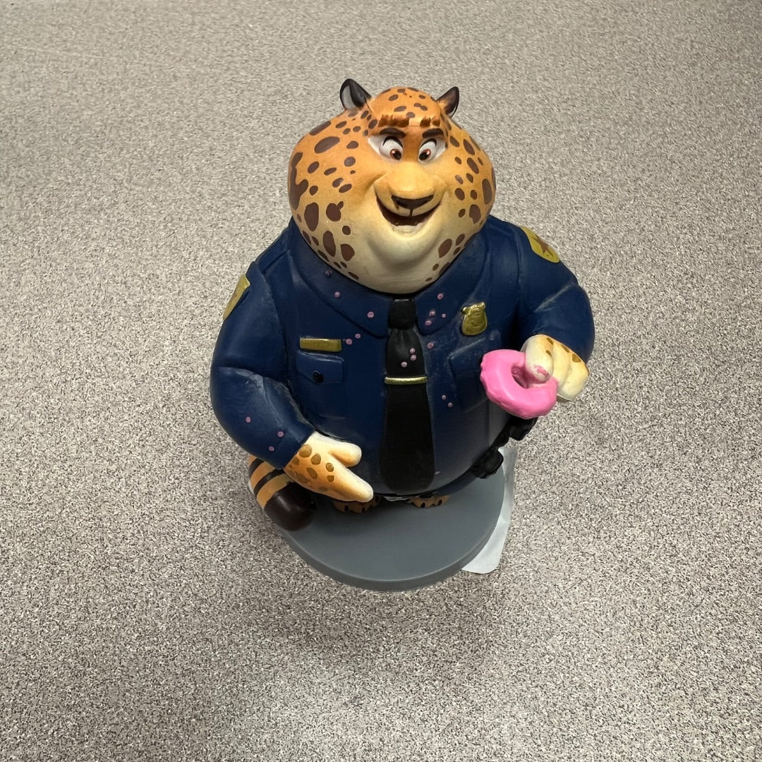 Navy/ Leopard Disney Zootopia Officer Clawhauser