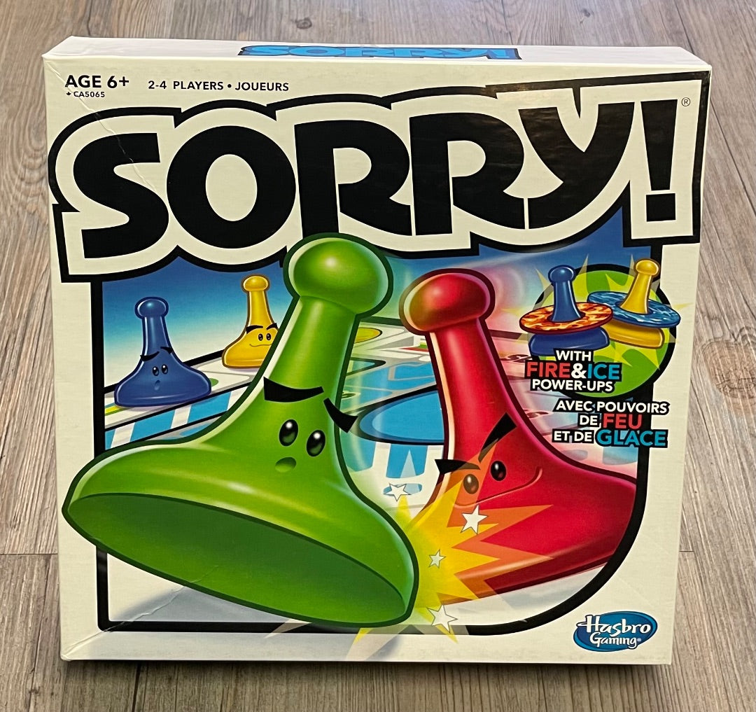 Multi Colour Hasbro Sorry Game, 6Y+