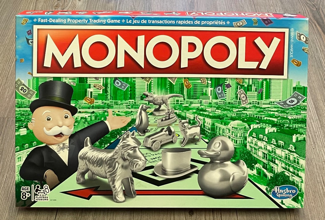 Green,Red Hasbro Monopoly Game, 8Y+