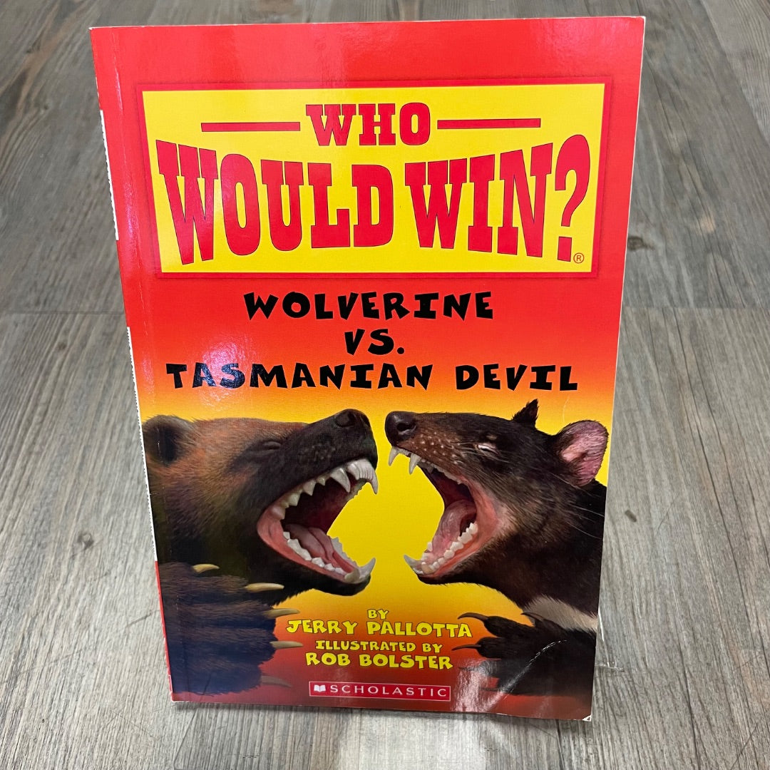 Multi Colour Who Would Win? Wolverine VS Tasmanian Devil, Paperback