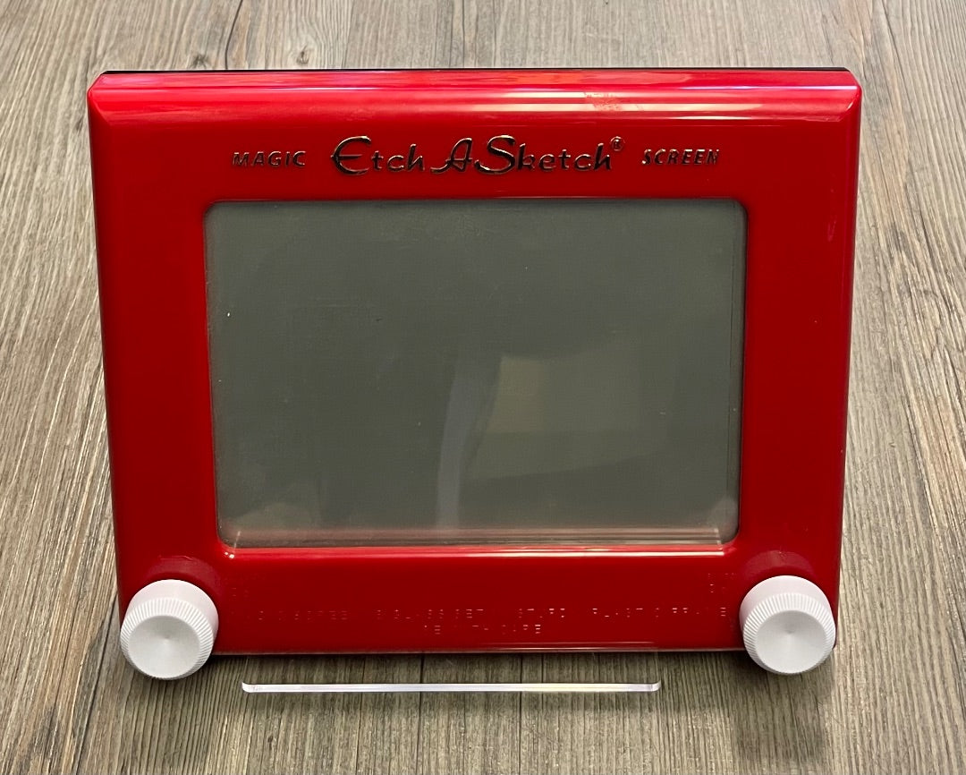 Red Magic Etch A Sketch, Pre-owned