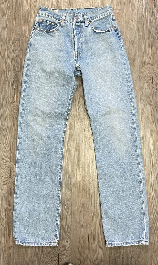 Blue Levis Wide Leg Jeans, W27L30