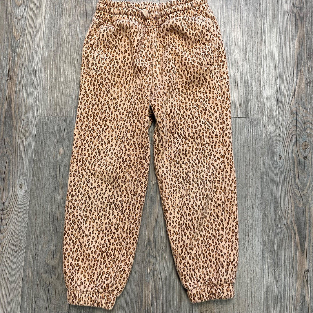 Leopard Gap Jogger Pants, 4-5Y