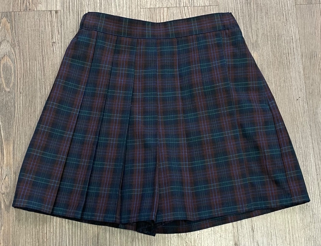 Plaid Uniqlo Pleated Skort, 9-10Y