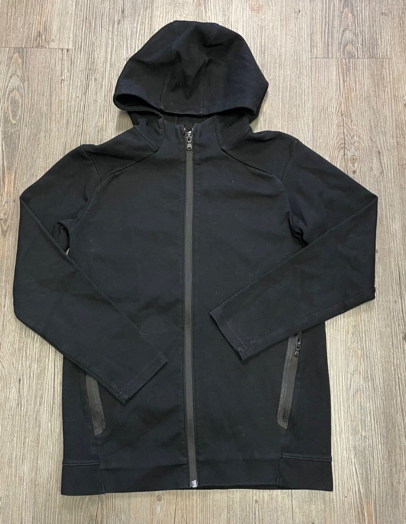 Black Old Navy Zip Active Hoodie, 14-16Y