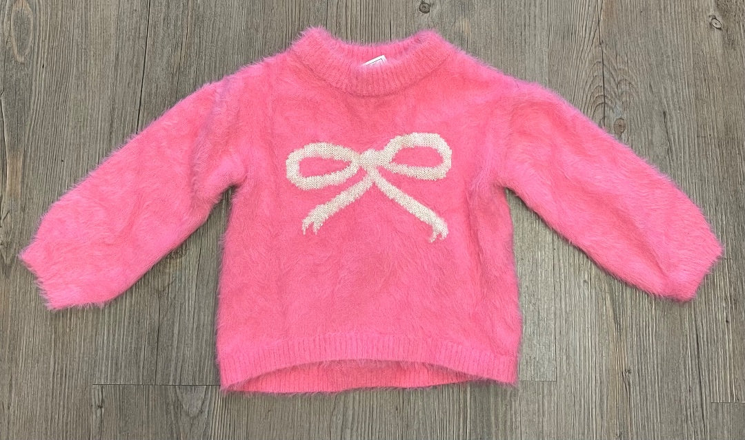 Pink Old Navy Fuzzy Sweater, 2Y