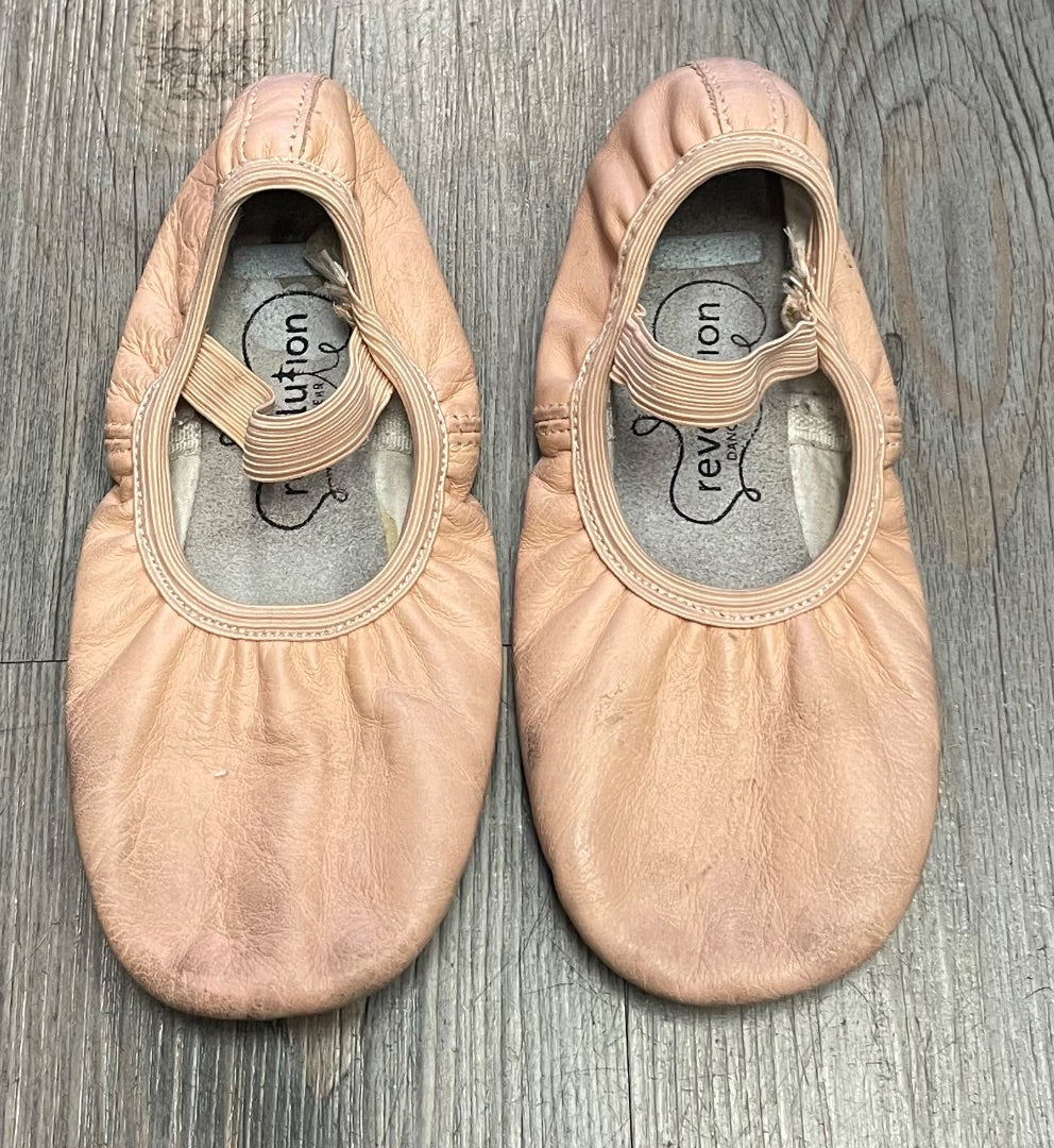 Pink Revolution Ballet Shoes, 12Y