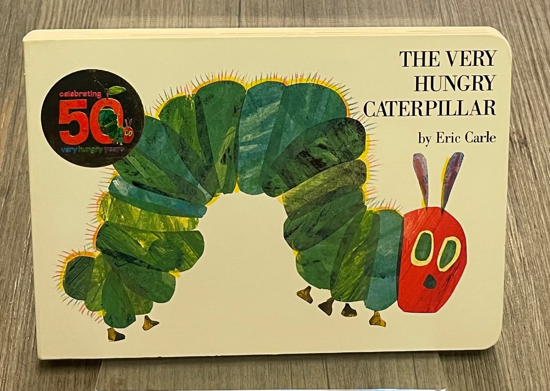 Multi Colour Eric Carle The Hungry Caterpillar, Boardbook