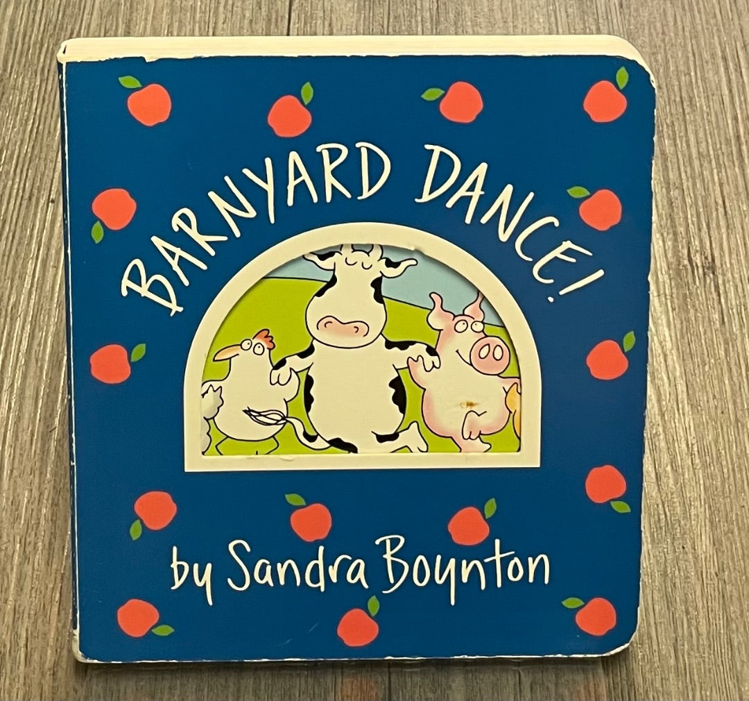 Blue Sandra Boyton Barnyard Dance, Boardbook