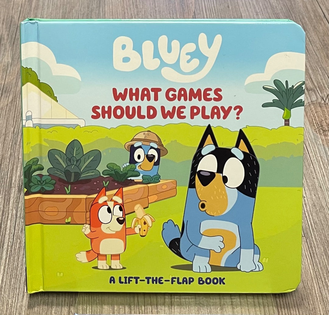 Multi Colour Bluey, Boardbook