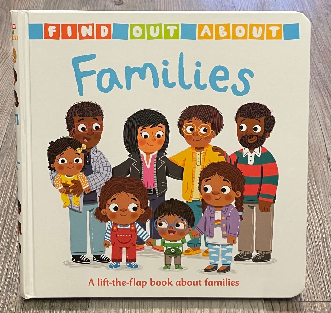 Multi Colour Families, Boardbook