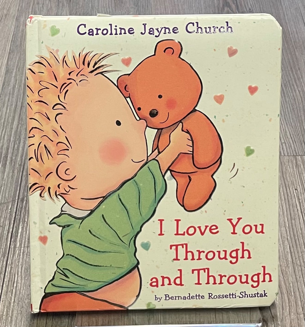 Multi Colour I Love You Through And Through, Hardcover