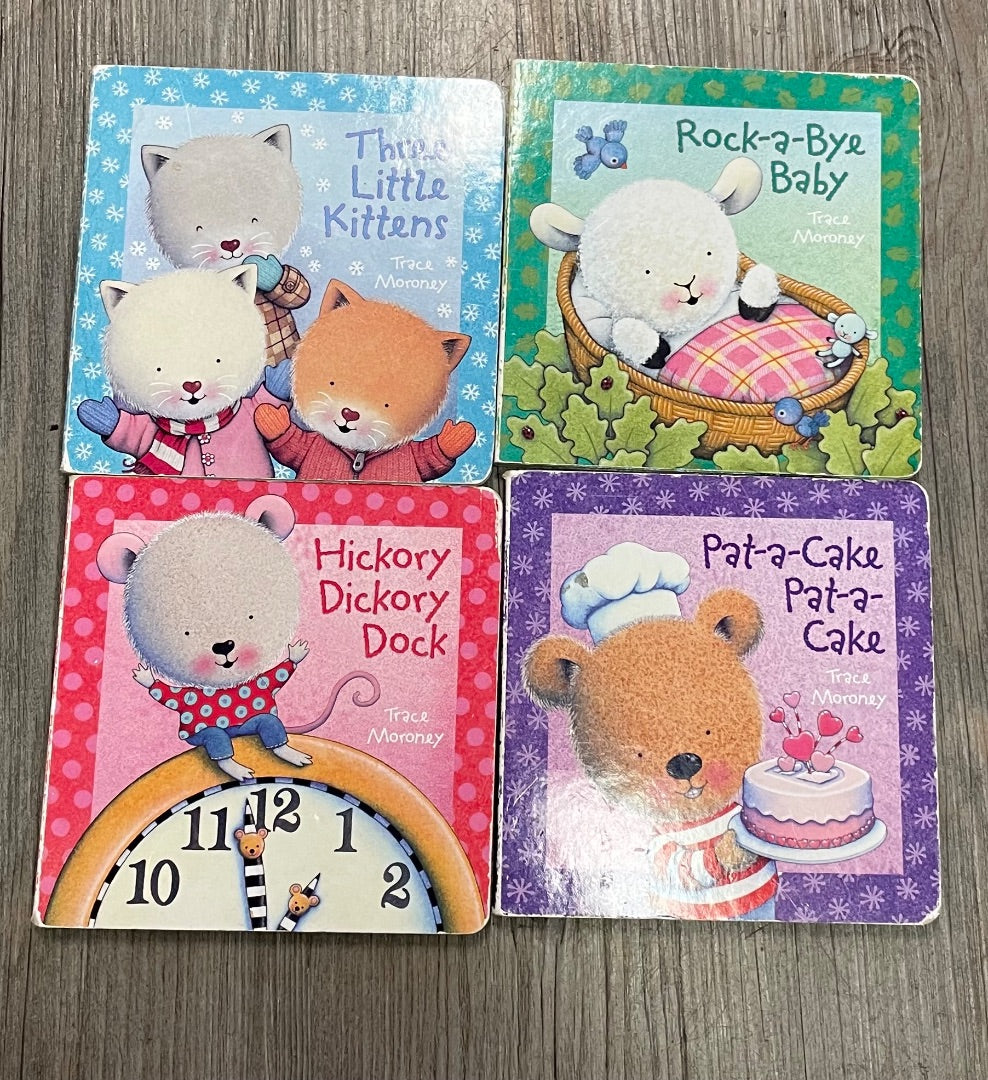 Multi Colour 4PC Book set, Boardbook