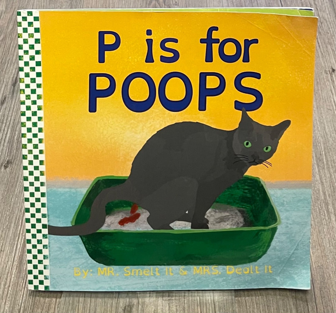 Multi Colour P Is For Poops, Paperback