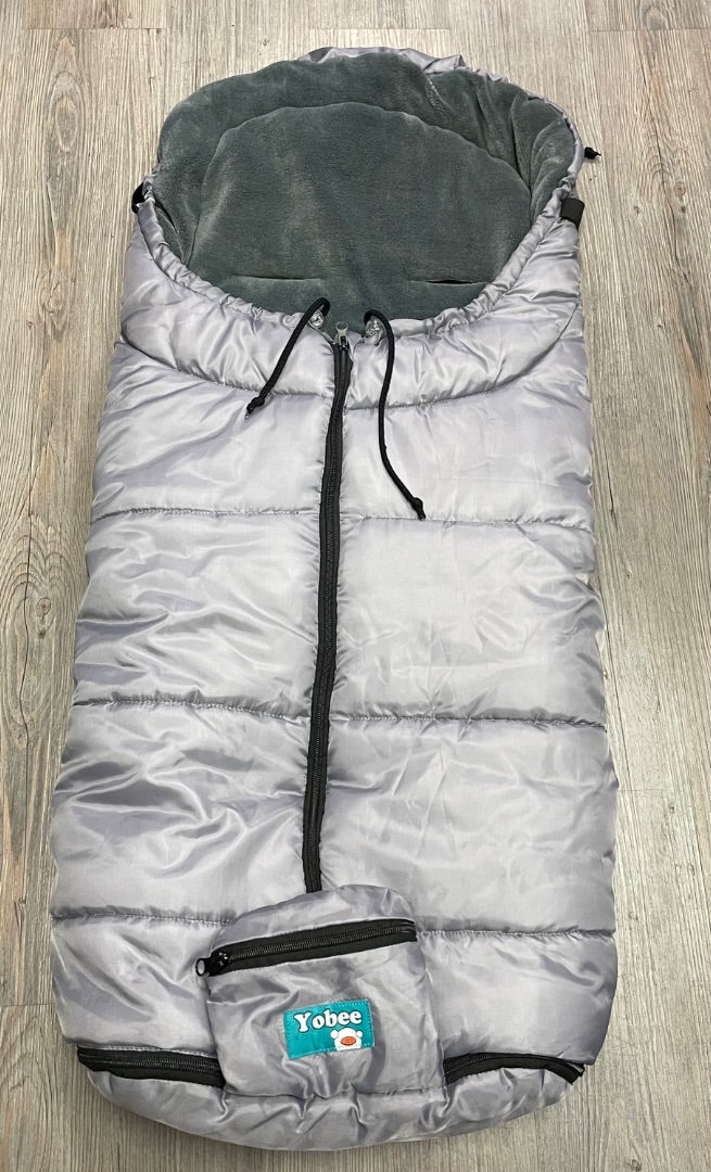 Grey Yobee Stroller Footmuff, Toddler