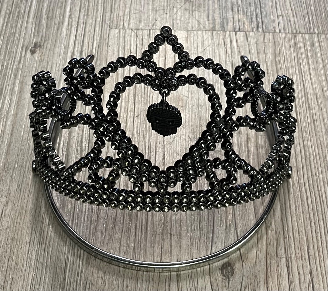 Black Skull Tiara