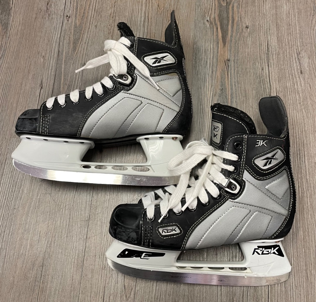 Black RBK 3K Hockey Skates, 5Y