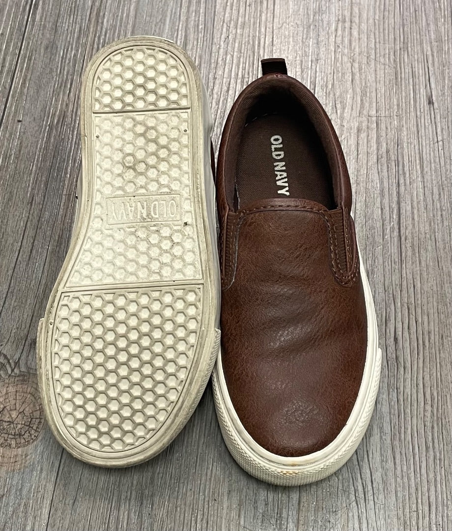 Brown Old Navy Slip On Sneaker, 12Y