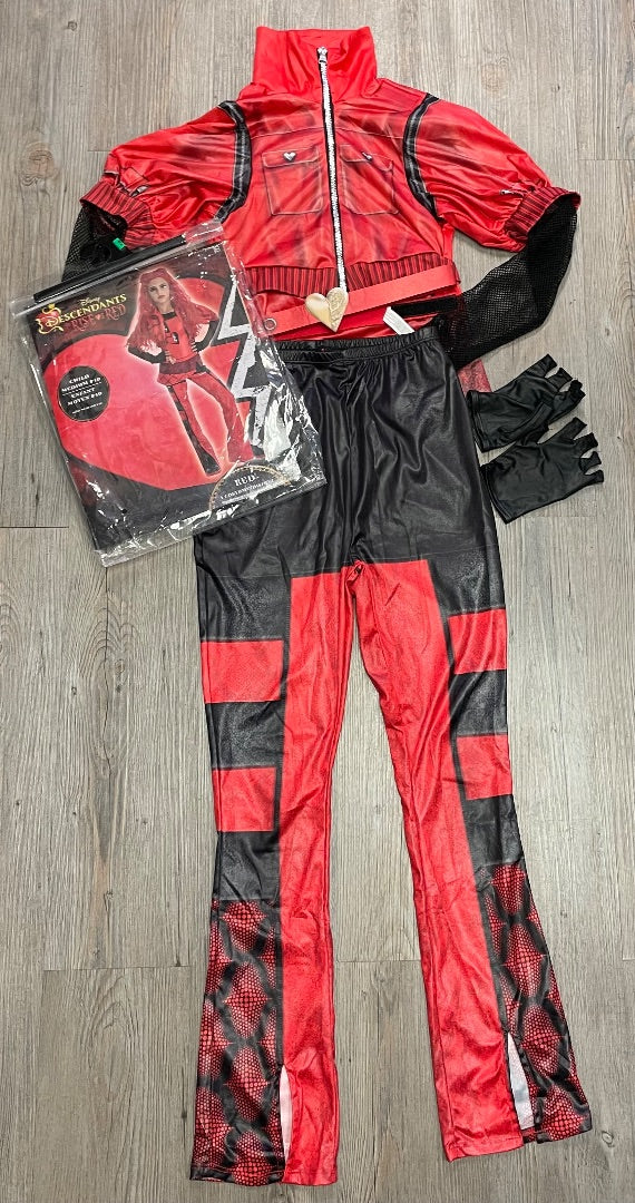 Red Party City Red Descendants Costume, 8-10Y