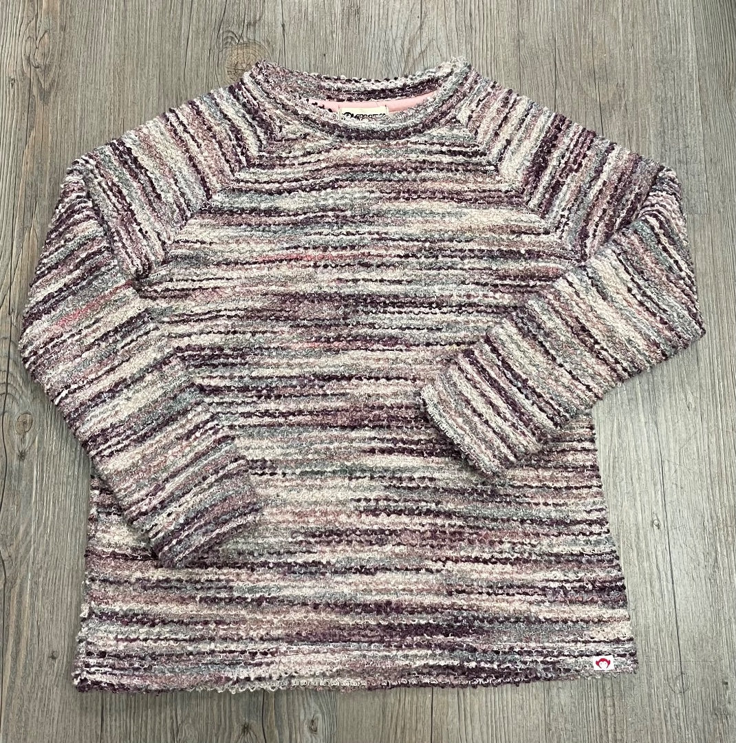 Multi Colour Appaman Knit Lined Long Sleeves Top, 6Y