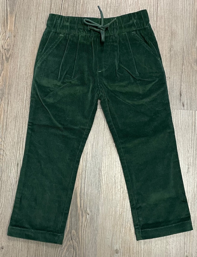 Green Appaman Corduroy Pants, 3Y