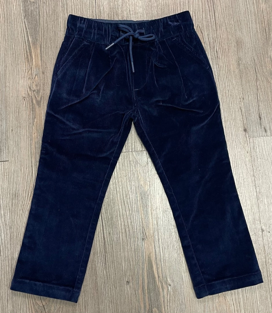 Navy Appaman Corduroy Pants, 3Y