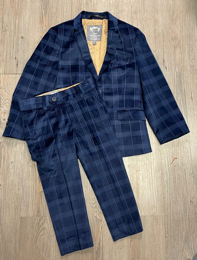 Navy Appaman Blazer Set With Pants, 3Y