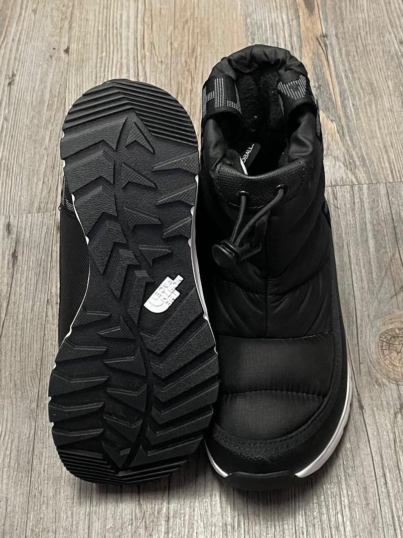 Black Northface Winter Boots, 1Y