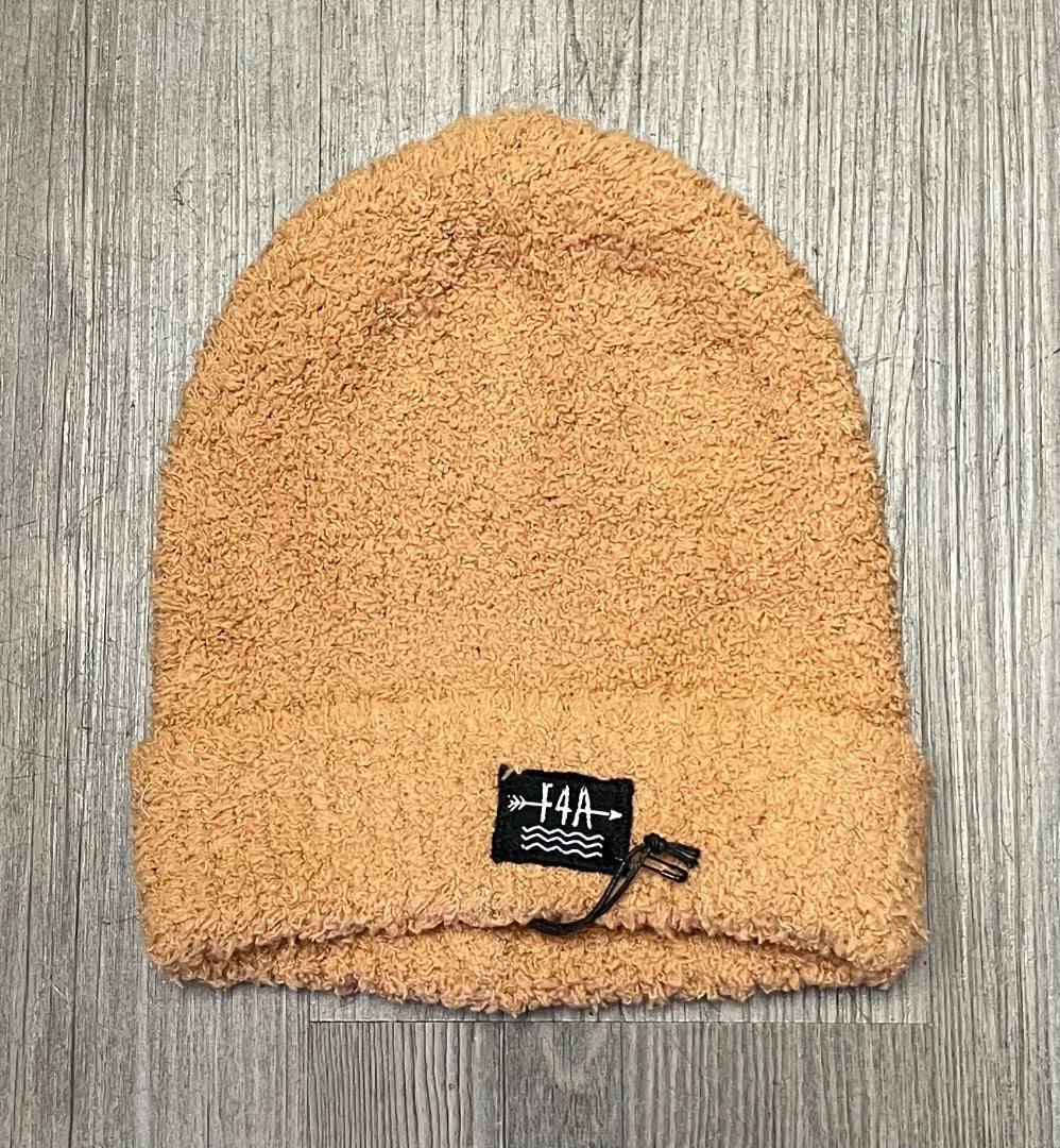 Brown F4A Tate Beanie, One Size