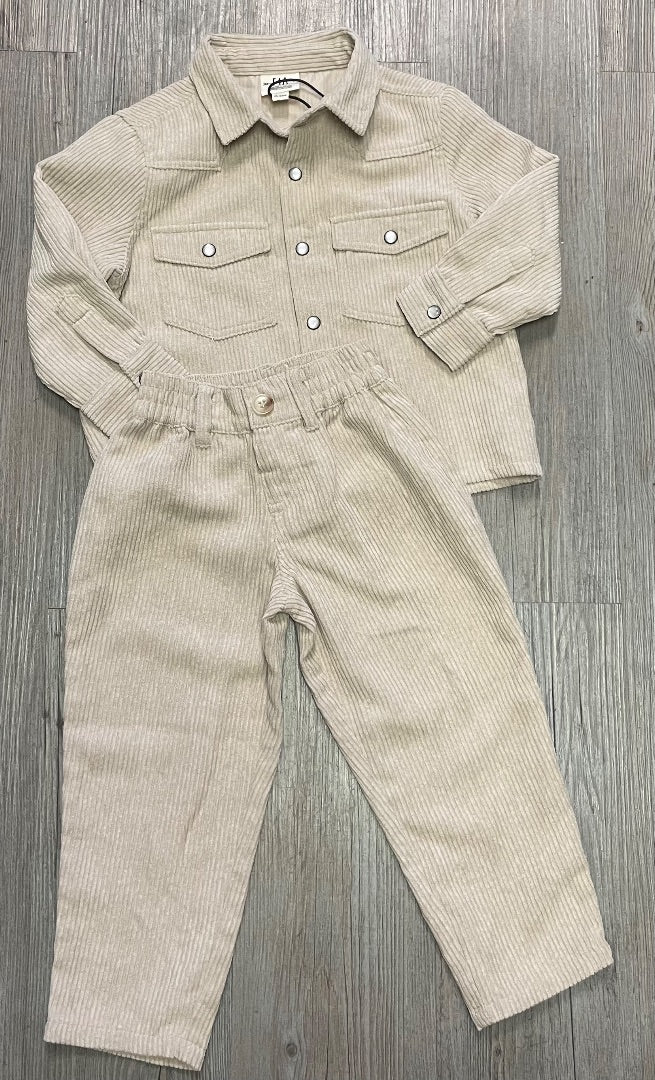 Birch F4A Corduroy 2pc Set, 18-24M